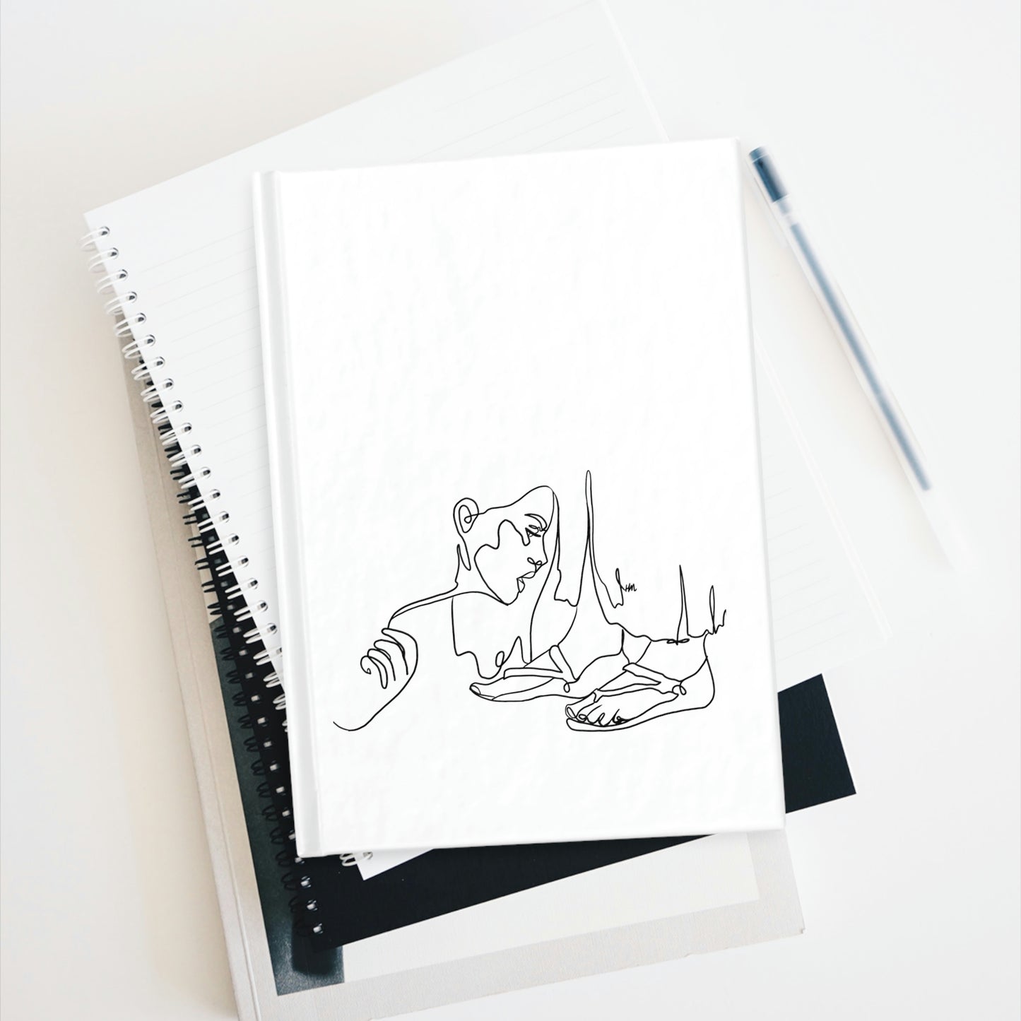 Faith Minimalist At the Feet of Jesus Journal - Blank